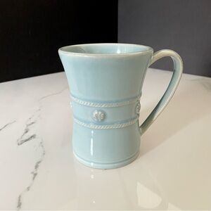 Ice Blue Berry & Thread Mug by Juliska (read description)